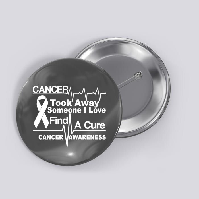 Cancer Took Away Someone I Love Button