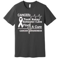 Cancer Took Away Someone I Love Premium T-Shirt