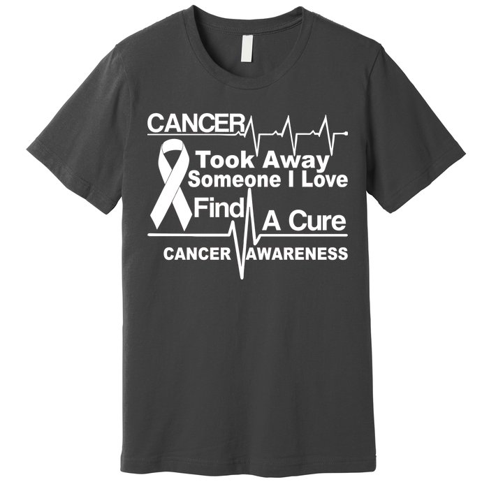 Cancer Took Away Someone I Love Premium T-Shirt