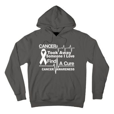 Cancer Took Away Someone I Love Tall Hoodie