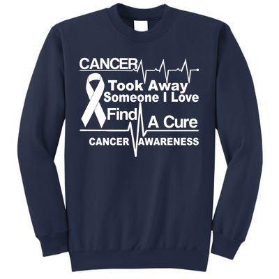 Cancer Took Away Someone I Love Sweatshirt