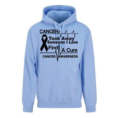 Cancer Took Away Someone I Love Unisex Surf Hoodie