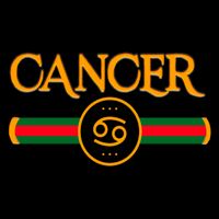 Cancer Zodiac Birthday Golden Icon 16 in Basic Backpack