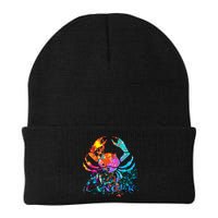 Cancer Zodiac Sign Crab Colorful Beanie