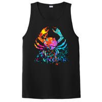 Cancer Zodiac Sign Crab Colorful PosiCharge Competitor Tank