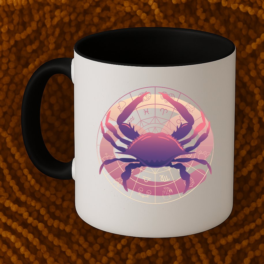 Cancer Zodiac Symbol Mug