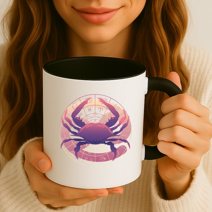 Cancer Zodiac Symbol Mug