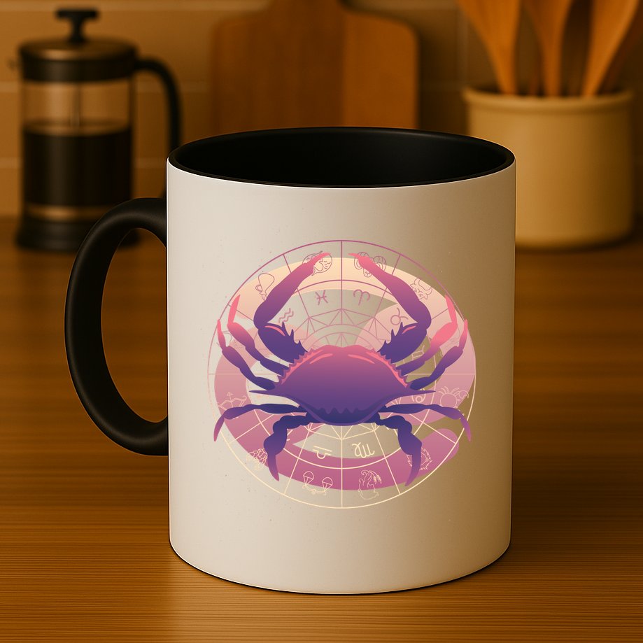 Cancer Zodiac Symbol Mug
