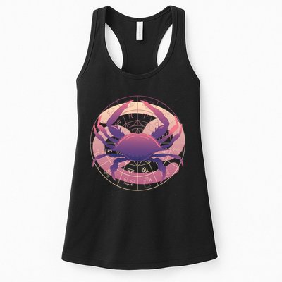 Cancer Zodiac Symbol Womens Tank Top