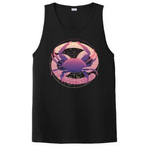 Cancer Zodiac Symbol PosiCharge Competitor Tank