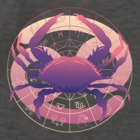 Cancer Zodiac Symbol Vector Backpack