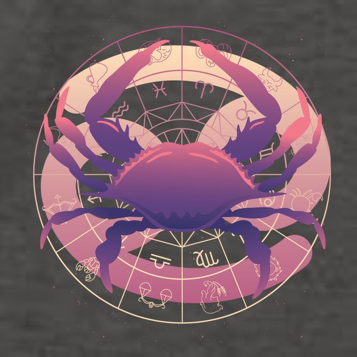 Cancer Zodiac Symbol Vector Backpack