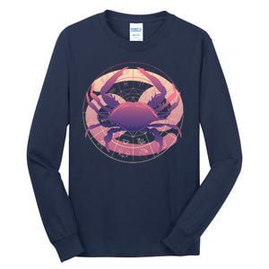 Cancer Zodiac Symbol Tall Long Sleeve T-Shirt