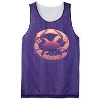 Cancer Zodiac Symbol Mesh Reversible Basketball Jersey Tank