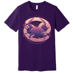 Cancer Zodiac Symbol Premium T-Shirt