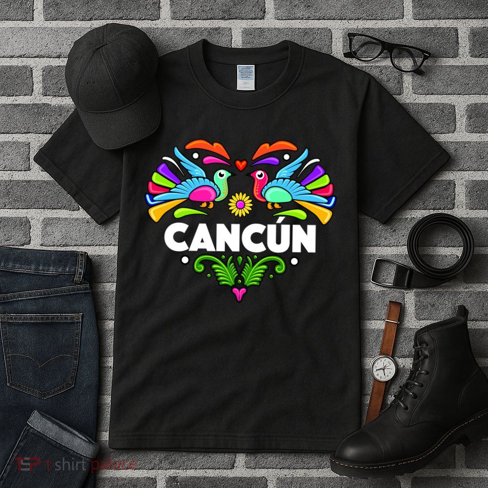 Cancun Artistic Heart Tall T-Shirt