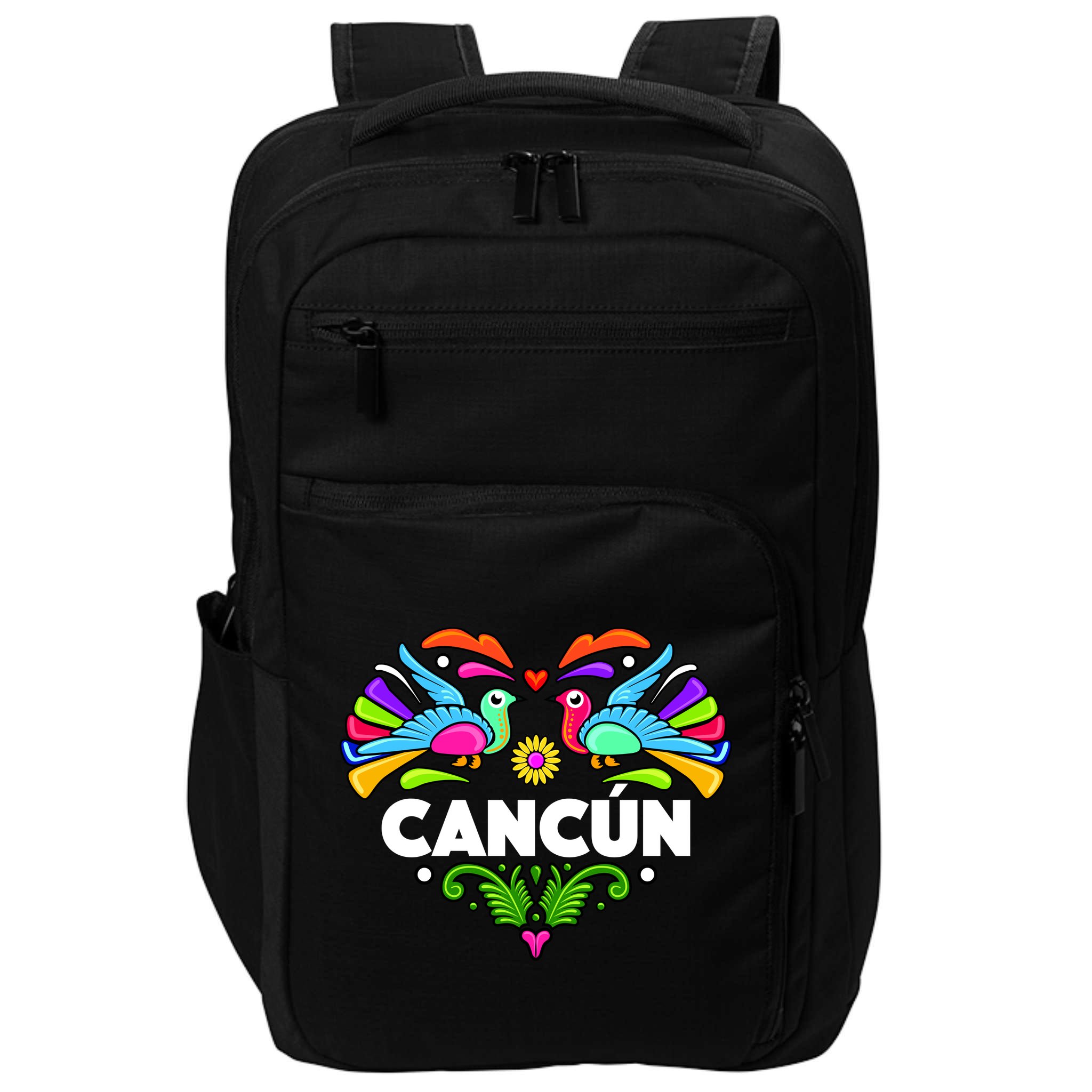 Cancun Artistic Heart Impact Tech Backpack