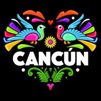 Cancun Artistic Heart Tie-Dye T-Shirt