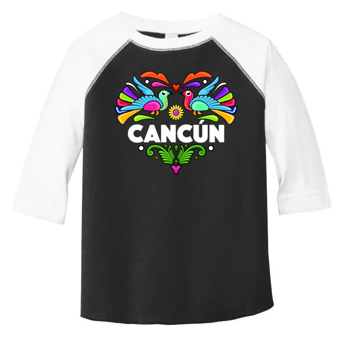 Cancun Artistic Heart Toddler Fine Jersey T-Shirt