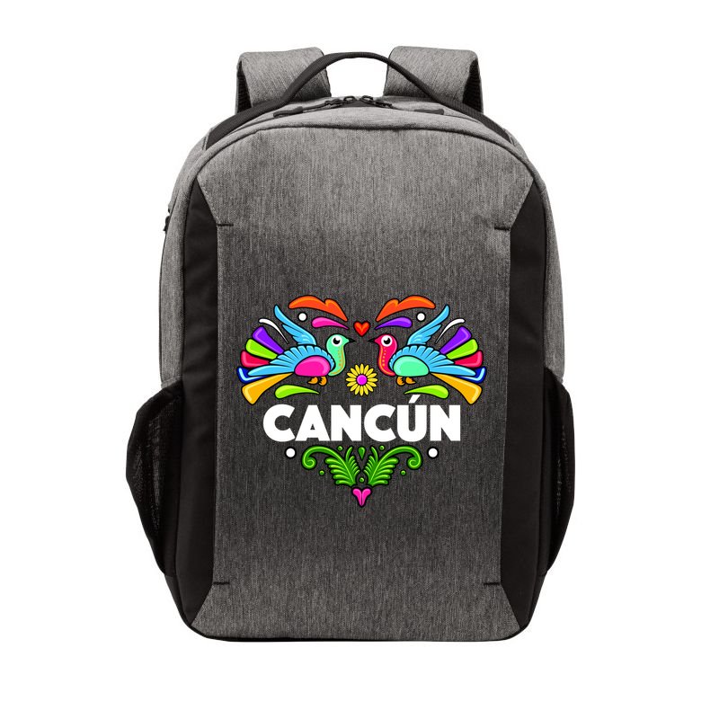 Cancun Artistic Heart Vector Backpack
