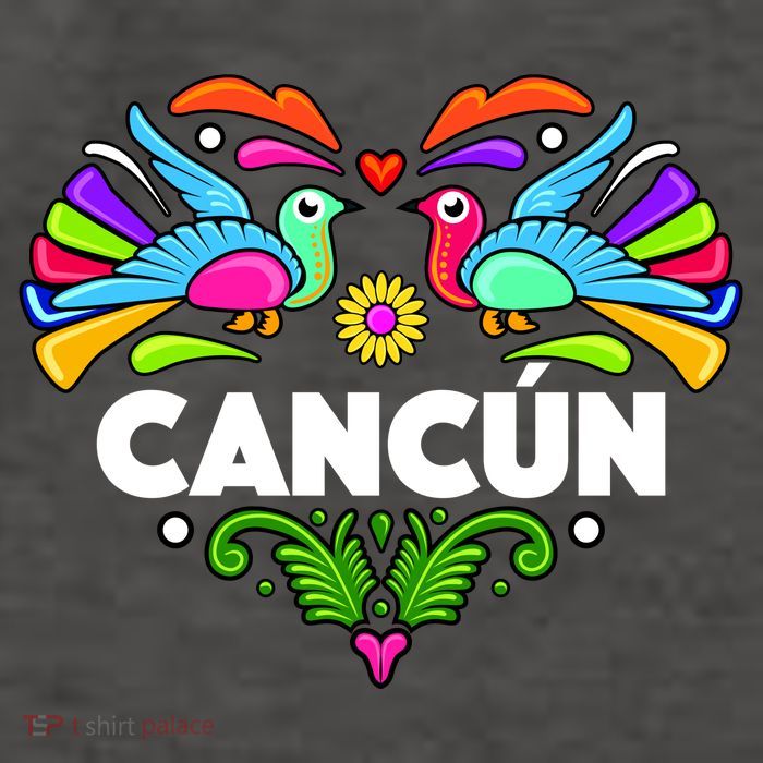 Cancun Artistic Heart Vector Backpack