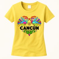Cancun Artistic Heart Womens T-Shirt