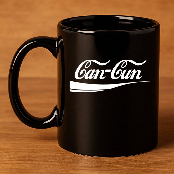 Cancun Classic Logo 11oz C Handle Ceramic Mug
