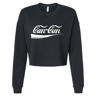 Cancun Classic Logo Cropped Pullover Crew