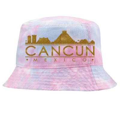 Cancun Limited Edition Gold Glitz Tie-Dyed Bucket Hat