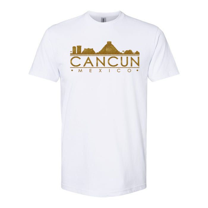 Cancun Limited Edition Gold Glitz Softstyle CVC T-Shirt