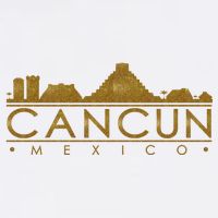 Cancun Limited Edition Gold Glitz Cooling Performance Crew T-Shirt