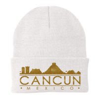 Cancun Limited Edition Gold Glitz Knit Cap Winter Beanie