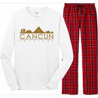 Cancun Limited Edition Gold Glitz Long Sleeve Pajama Set