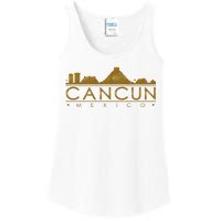 Cancun Limited Edition Gold Glitz Ladies Essential Tank