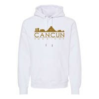 Cancun Limited Edition Gold Glitz Premium Hoodie