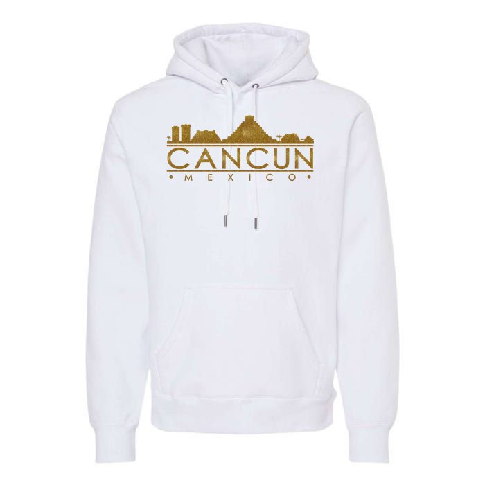 Cancun Limited Edition Gold Glitz Premium Hoodie