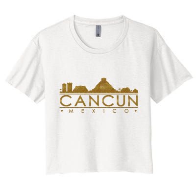 Cancun Limited Edition Gold Glitz Crop Top