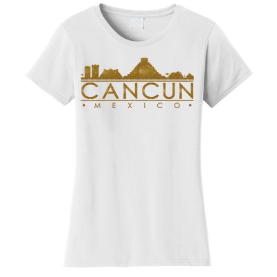 Cancun Limited Edition Gold Glitz Women's T-Shirt