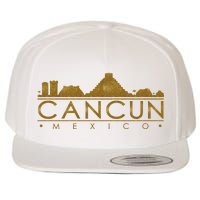 Cancun Limited Edition Gold Glitz Wool Snapback Cap