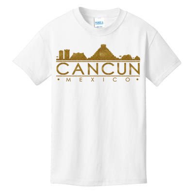 Cancun Limited Edition Gold Glitz Kids T-Shirt