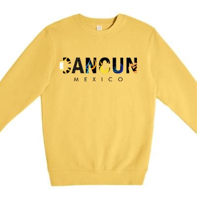 Cancun Mexico Premium Crewneck Sweatshirt