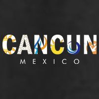 Cancun Mexico 7 Panel Mesh Trucker Snapback Hat