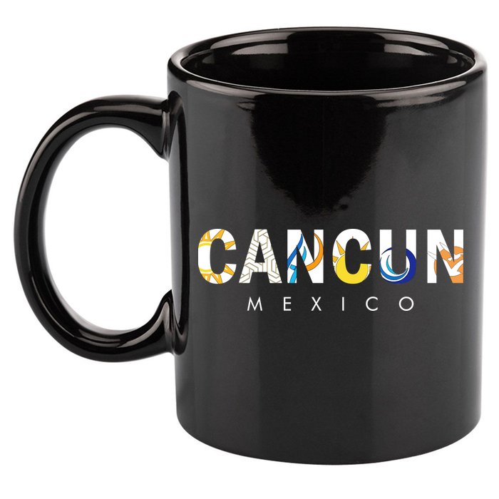 Cancun Mexico 11oz C Handle Ceramic Mug