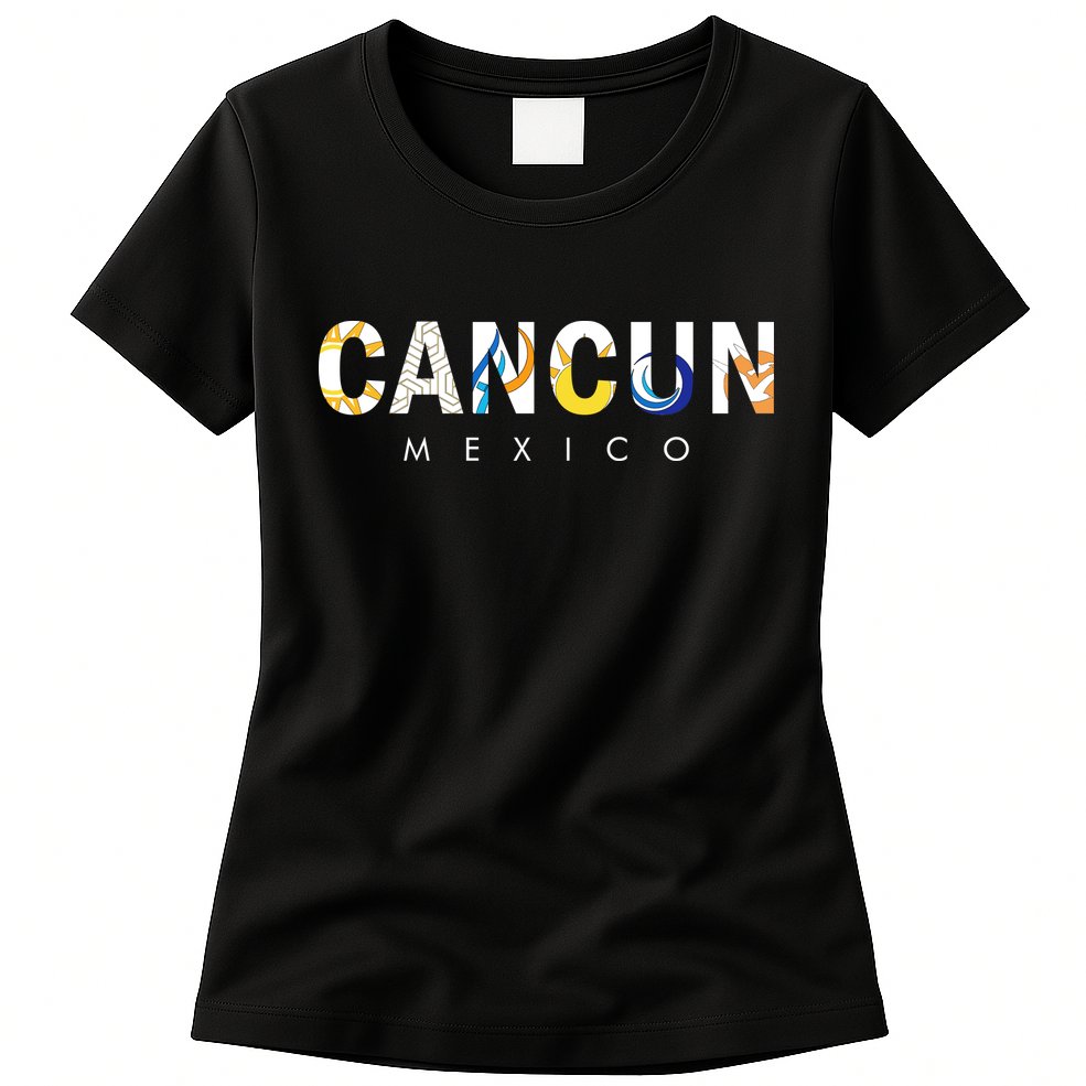 Cancun Mexico Womens T-Shirt