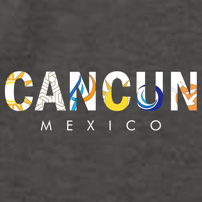 Cancun Mexico Vector Backpack