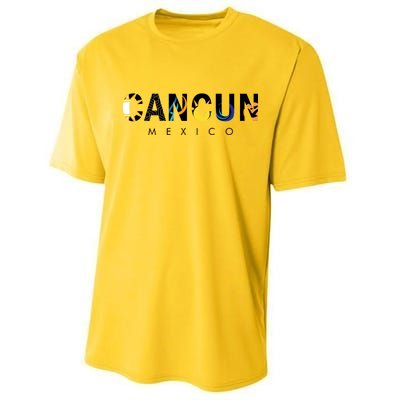 Cancun Mexico Performance Sprint T-Shirt