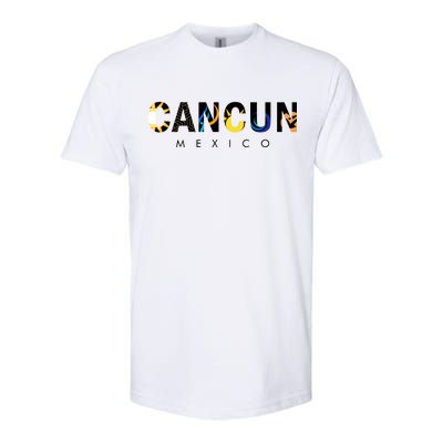 Cancun Mexico Softstyle® CVC T-Shirt