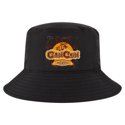 Cancun Mexico Vintage Cool Comfort Performance Bucket Hat