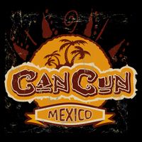 Cancun Mexico Vintage 7-Panel Snapback Hat