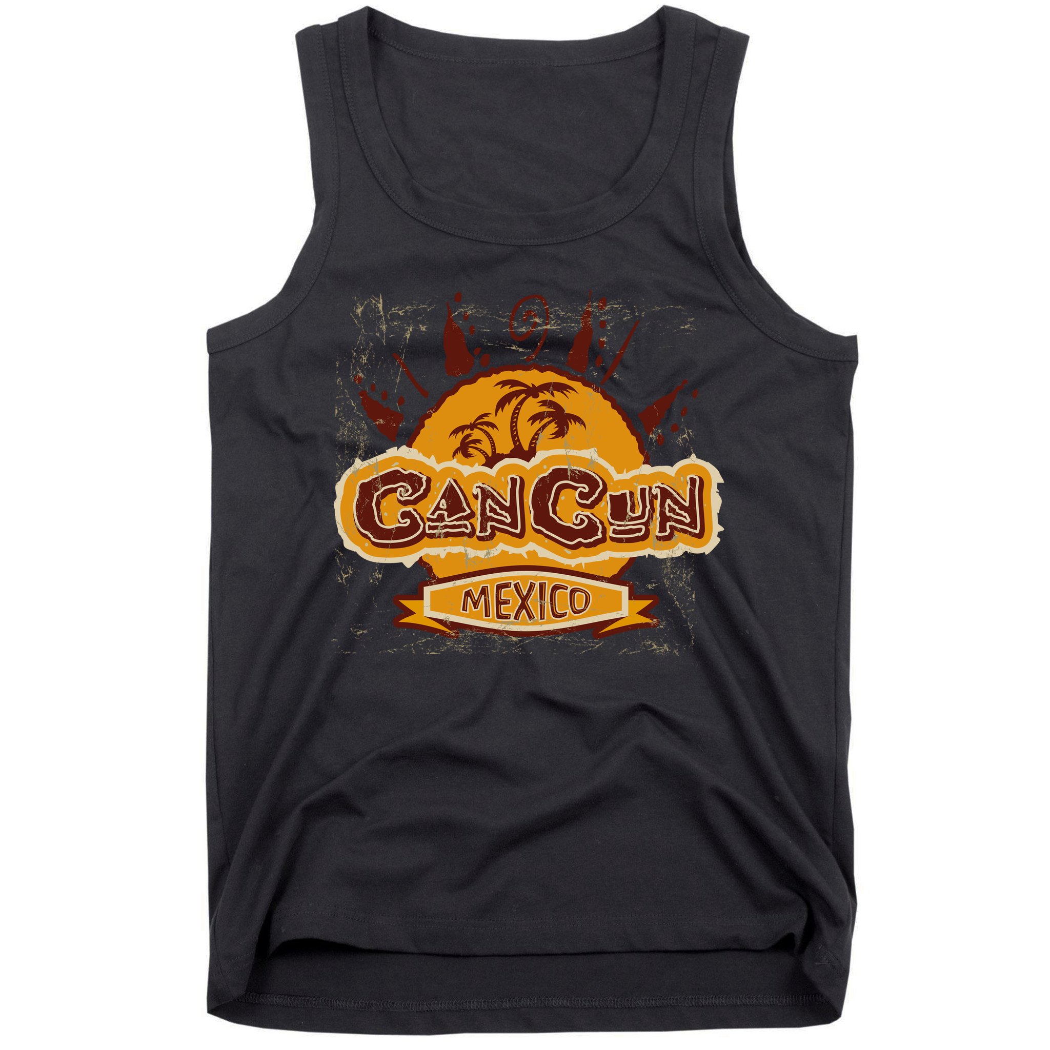 Cancun Mexico Vintage Tank Top